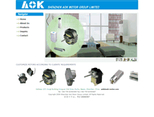 Tablet Screenshot of aok-motor.com